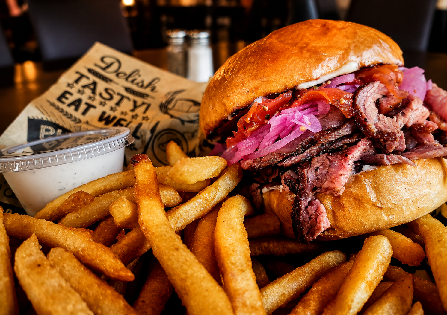 Classic Tri-Tip Steak Sammich