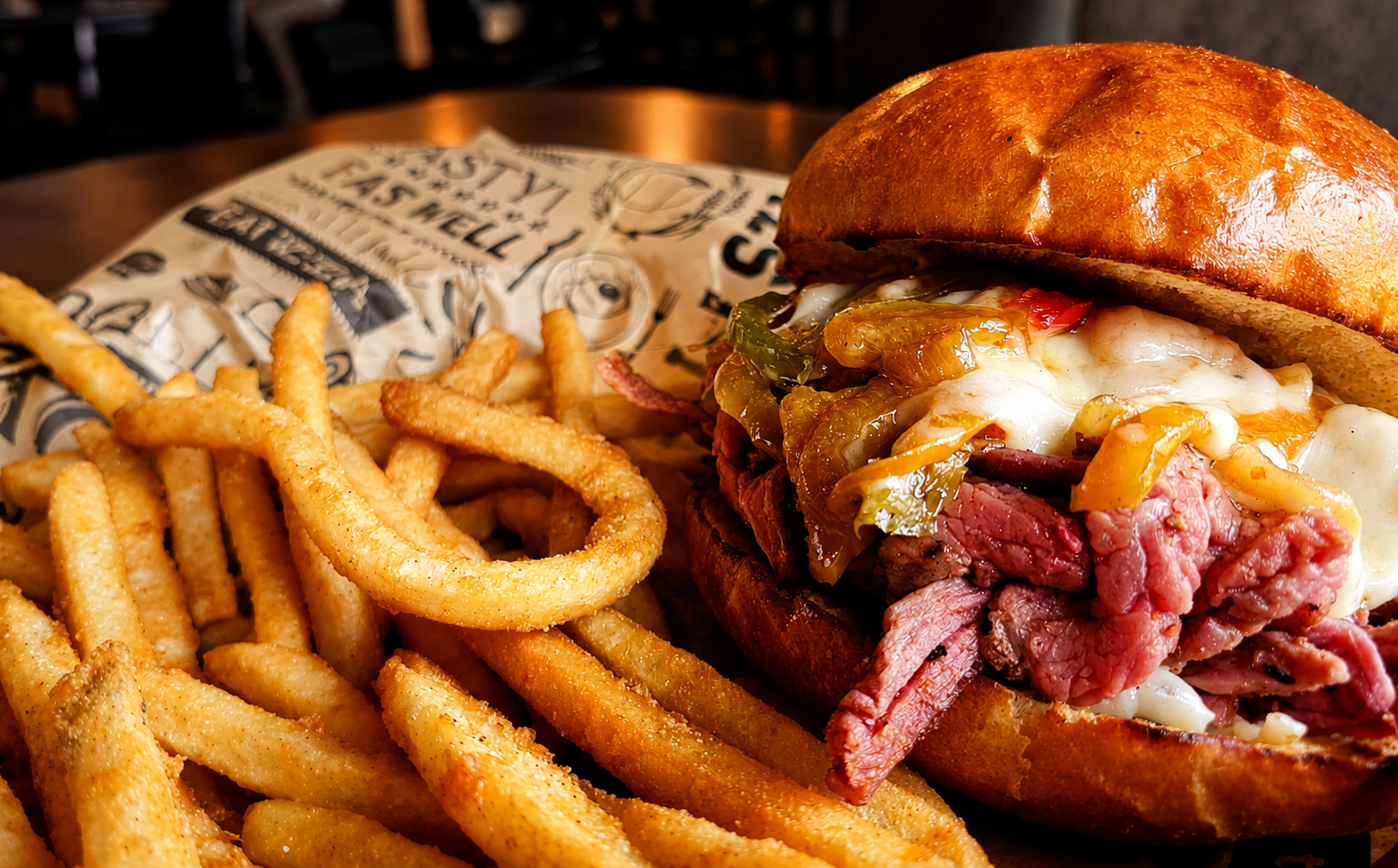 Classic Tri-Tip Steak Sammich