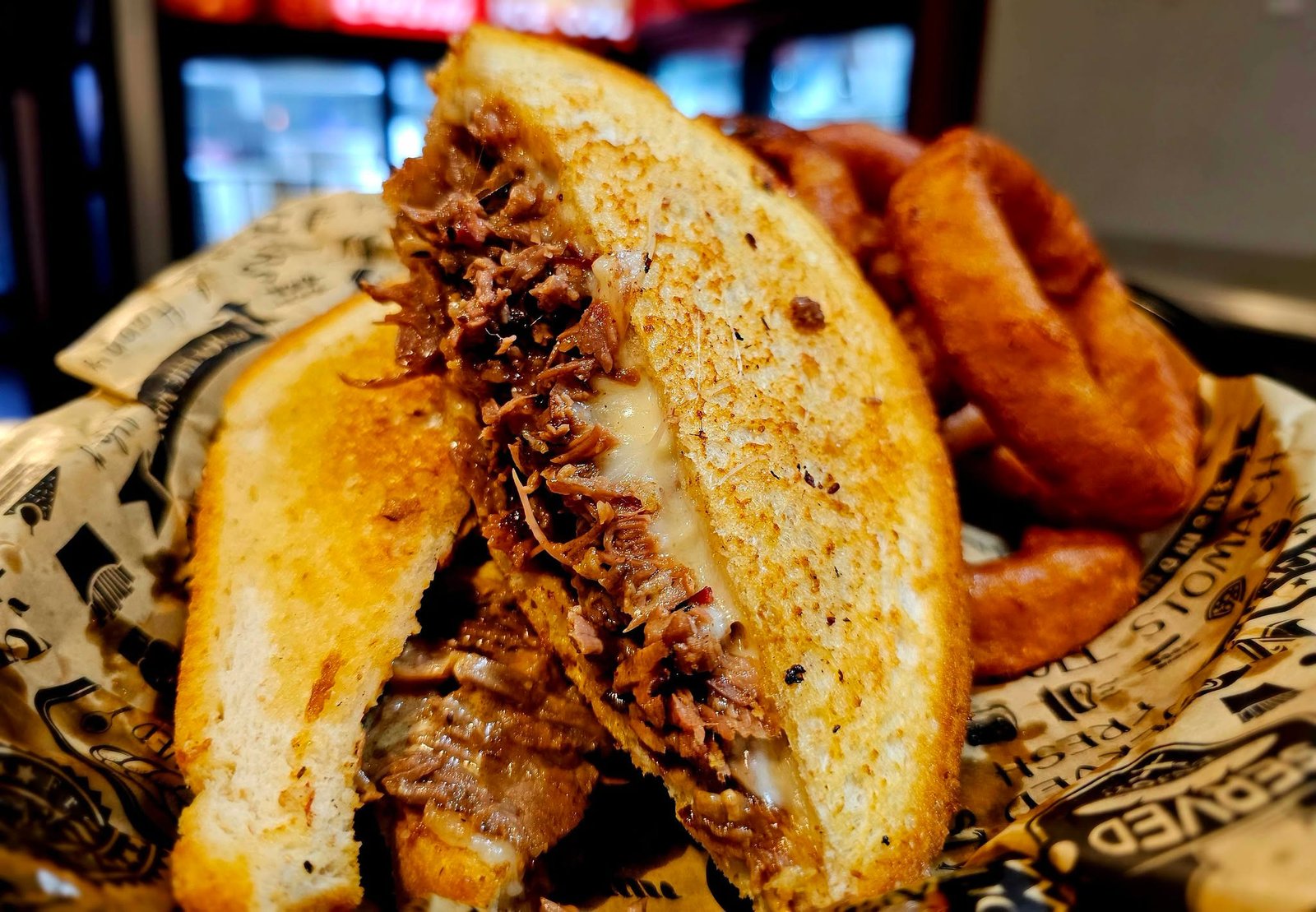 Slow Smoked Southwest Pulled Pork Grilled Cheese