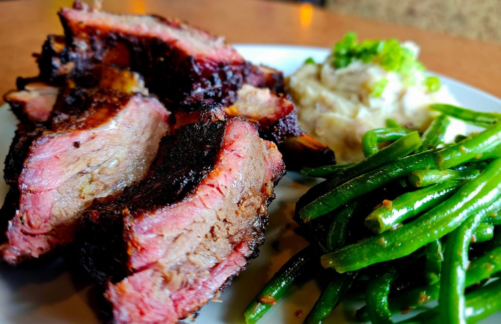 🍖 Slow Smoked Rib Meal