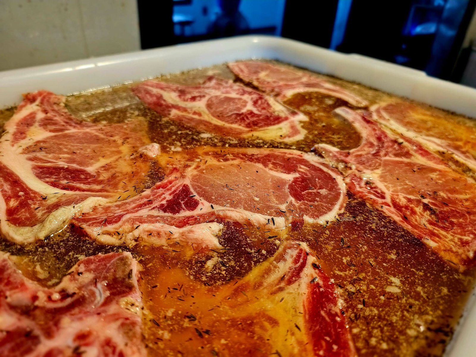 Apple Butter Pork Chop Meal
