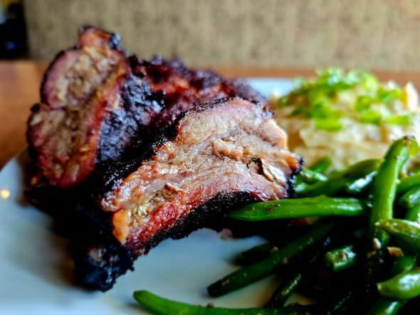 Slow-Smoked Baby Back Ribs Meal