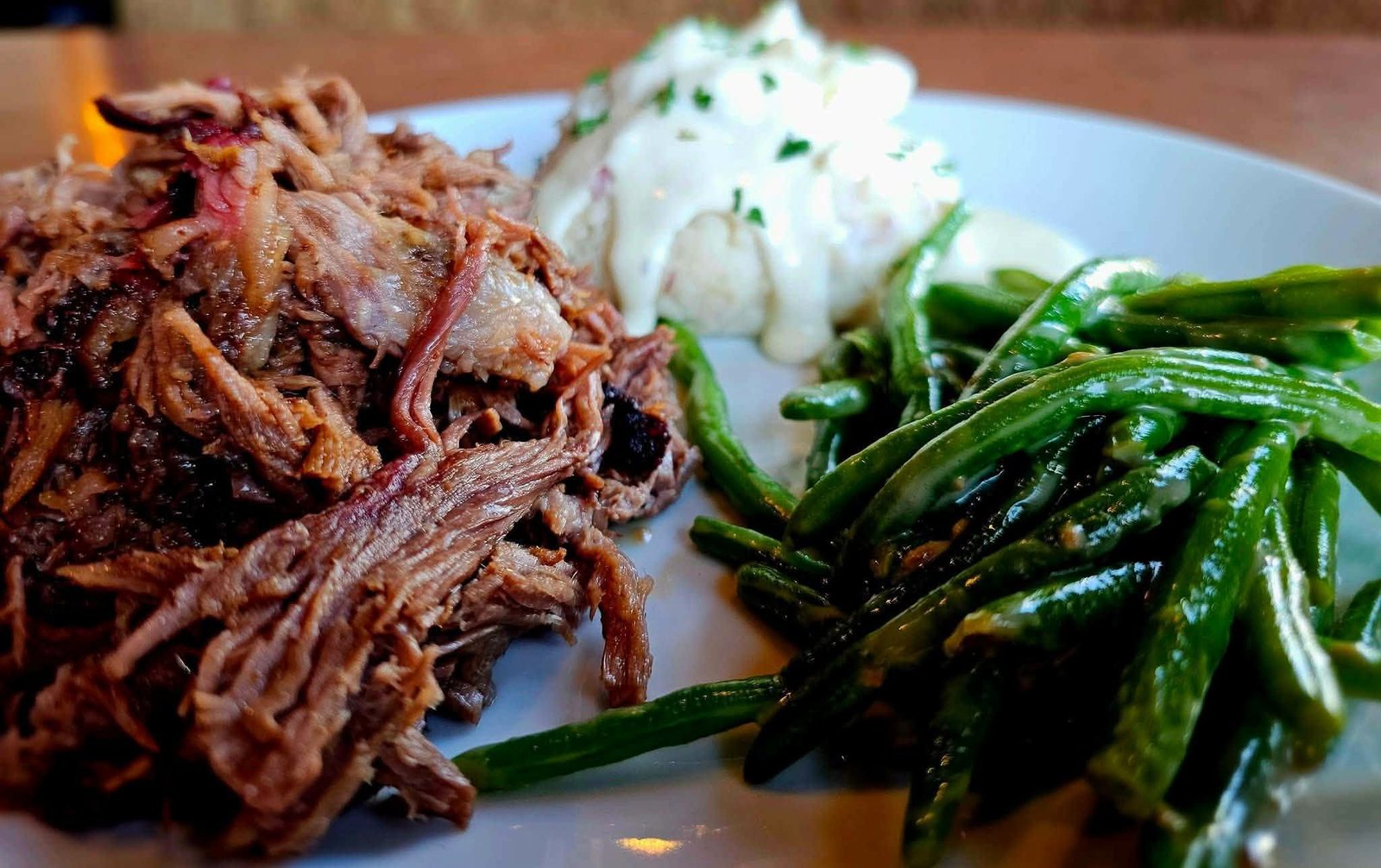 Slow-Smoked Brisket Dinner