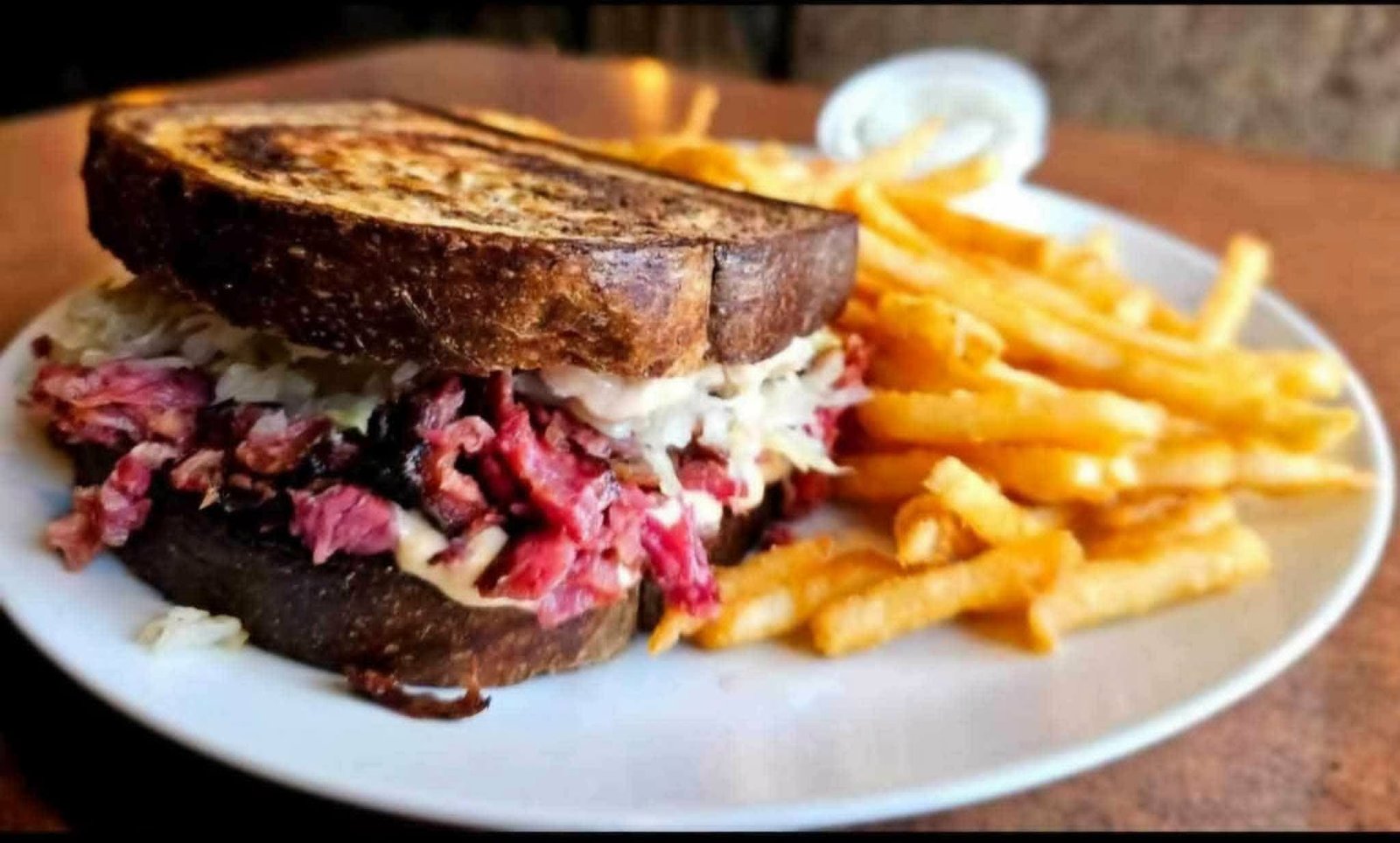 Slow-Smoked Reuben — $19.99